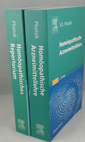 Homöopathische Arzneimittellehre und Repertorium, 2 Bände