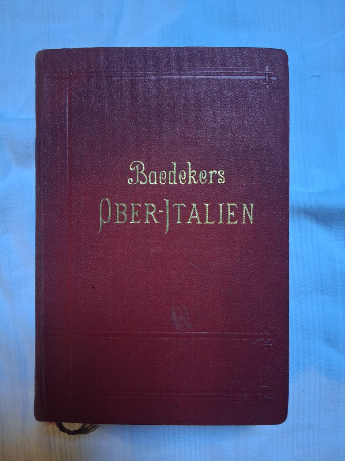 Baedekers Ober-Italien. – Bild 1