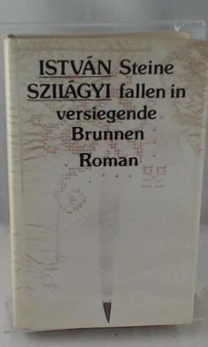 Steine fallen in versiegende Brunnen.