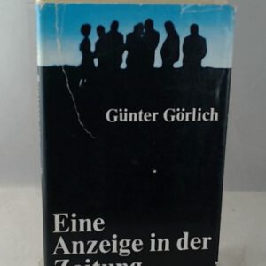 Günter Görlich: Eine Anzeige in der Zeitung