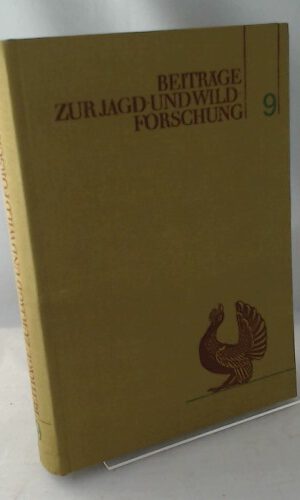 Beiträge zur Jagd- und Wildforschung IX