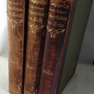 Das Thierleben der Erde. Erster bis dritter Band [3 Bd. komplett].