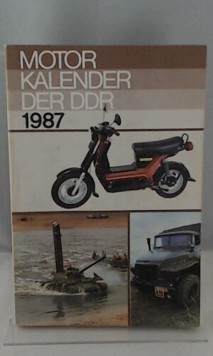 Motor Kalender der DDR 1987
