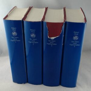 Der Mann ohne Eigenschaften. In 4 Bänden.