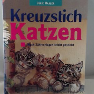 Kreuzstich Katzen. Nach Zählvorlagen leicht gestickt