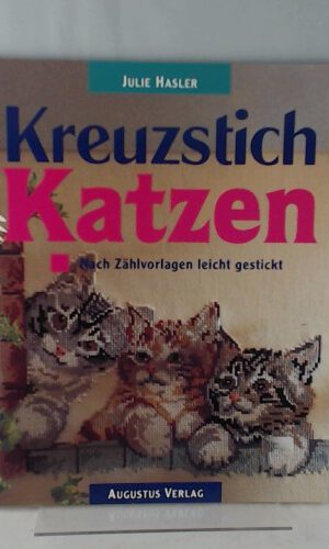 Kreuzstich Katzen. Nach Zählvorlagen leicht gestickt