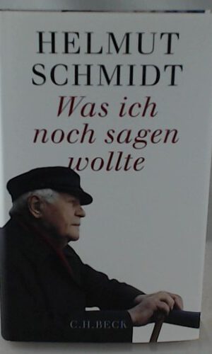 Was ich noch sagen wollte