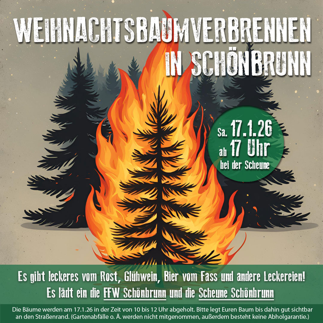 Weihnachtsbaumverbrennen