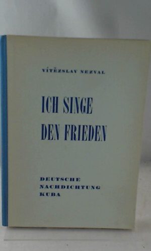 Ich singe den Frieden
