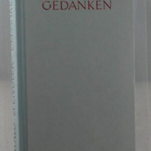Gedanken. Ausgewählt von Hildegard Kornhardt