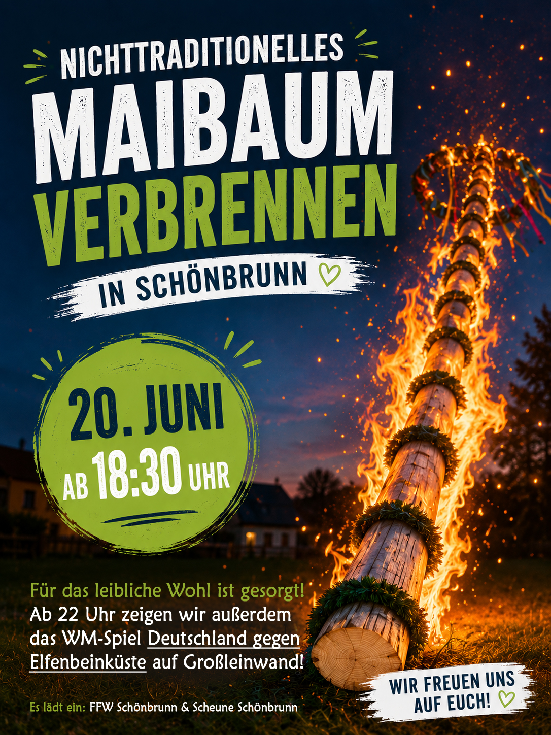 Maibaumverbrennen