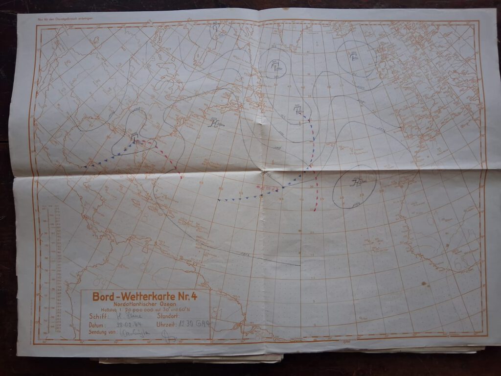 Historisches Konvolut zur M/S Mar del Plata und zur späteren MS Heinrich Heine der Deutschen Seereederei Rostock.