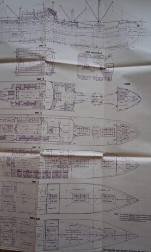 Historisches Konvolut zur M/S Mar del Plata und zur späteren MS Heinrich Heine der Deutschen Seereederei Rostock. – Bild 12