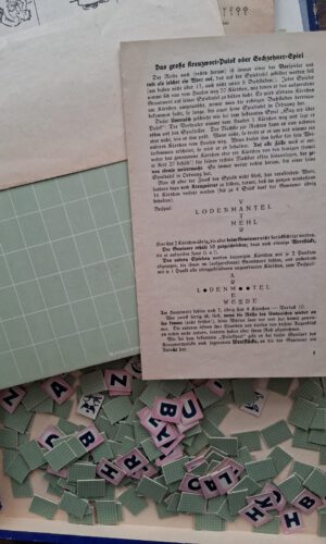 Kreuzwort-Pulok – historisches Gesellschaftsspiel von 1933, vollständig – Bild 5