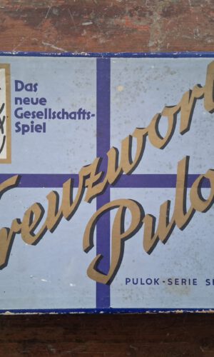 Kreuzwort-Pulok – historisches Gesellschaftsspiel von 1933, vollständig – Bild 1